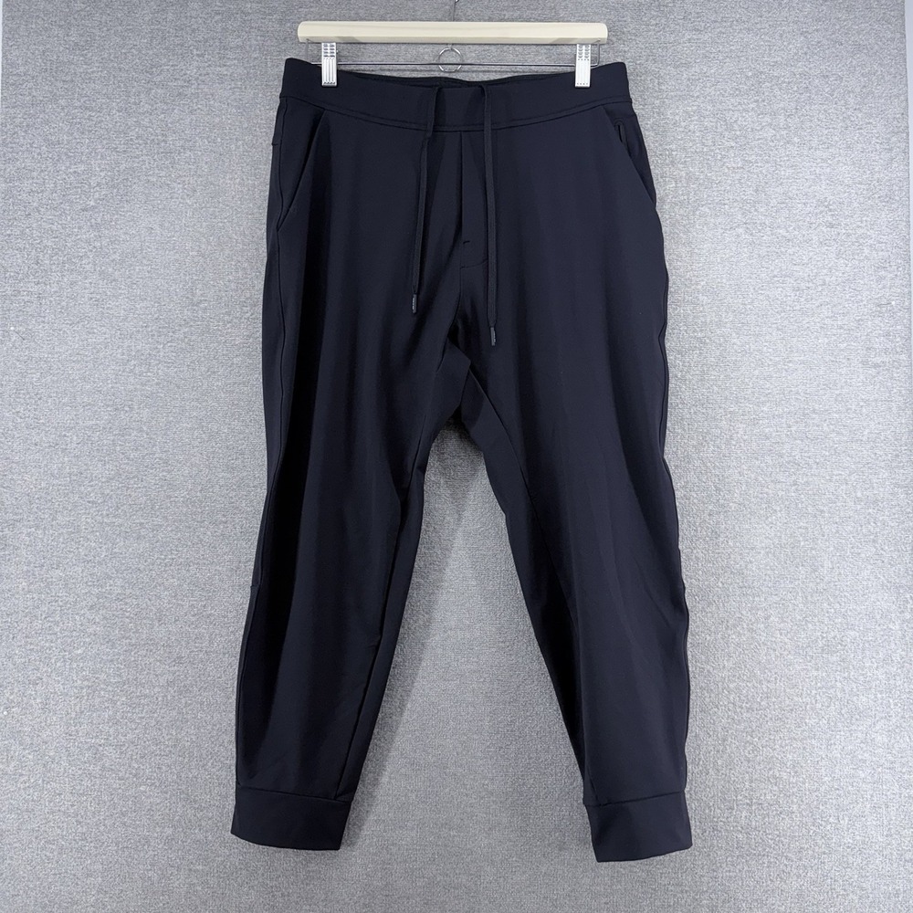 Public Rec All Day Every Day Joggers Men Size 32x28 Black Golf Drawstrings